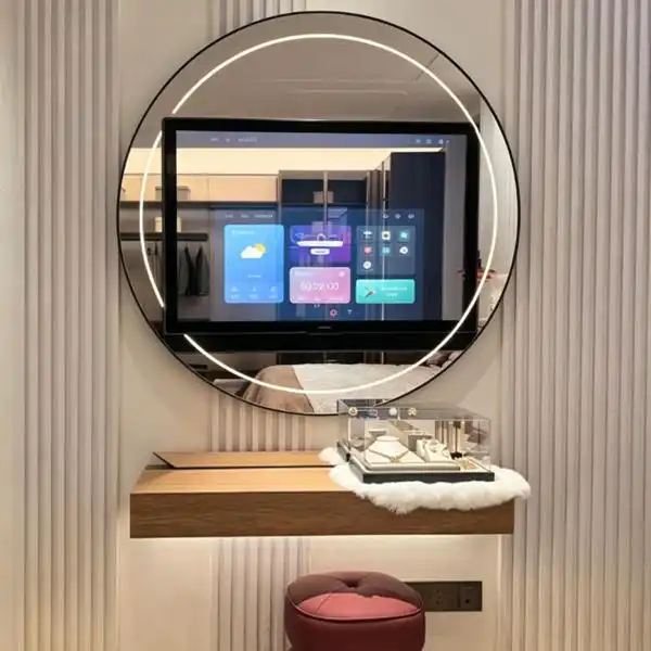 Luxury Bathroom Upgrade with Vanity Mirror TV